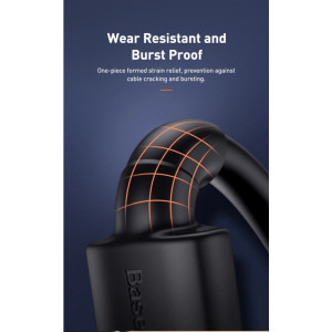 Baseus Cafule, HDMI Male - HDMI Male, v2.0, 3m, negru