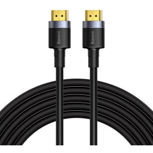 Cablu video Baseus Cafule, HDMI Male - HDMI Male, v2.0, 5m, negru