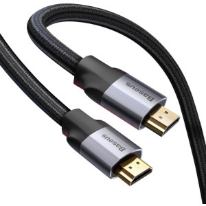 Baseus Enjoyment, HDMI Male - HDMI Male, v2.0, 3m, negru-gri