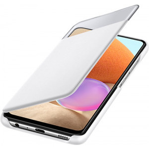 Samsung Husa de protectie tip Book Smart S View White pentru Galaxy A32