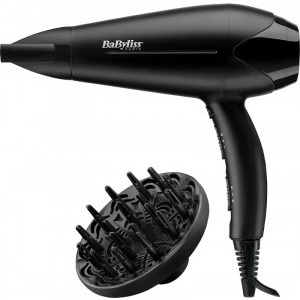 Uscator de par BaByliss D563DE, 2100W, Negru