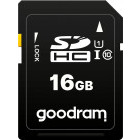 Card memorie GOODRAM S1A0, SDHC, 16GB, Clasa 10, UHS-I U1