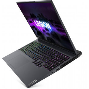Lenovo Gaming 16'' Legion 5 Pro 16ACH6H, WQXGA IPS 165Hz G-Sync, Procesor AMD Ryzen™ 7 5800H (16M Cache, up to 4.4 GHz), 16GB DDR4, 1TB SSD, GeForce RTX 3060 6GB, No OS, Storm Grey