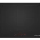 Bosch PVQ61CHB1E, Inductie, 4 zone de gatit, CombiZone, PowerBoost, DirectSelect, Home Connect, 60 cm, Negru