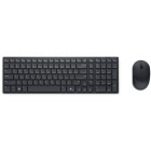 Kit periferice DELL Pro Compact Silent KM555, Wireless, US, Negru