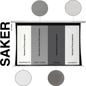 EliteScreens Saker Tab-Tension MaxWhite® FG SKT110XHW-E24 16:9 243.5 x 137 cm