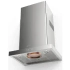 Faber decorativa Luft X A60, Putere de absorbtie 710 m3/h, 4 trepte, Clasa A, 60 cm, Inox