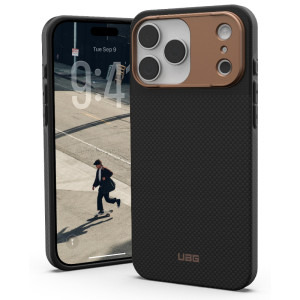 UAG Capac Protectie Spate Fibr Armr Magsafe Kevlar Graphite/Bronze pentru iPhone 17 Pro / 18 Pro