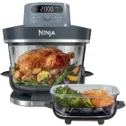 Ninja Friteuza cu aer cald portabila CRISPi Pro XL AS101EUCY, 2050W, 5.7 L / 2.3L, Albastru