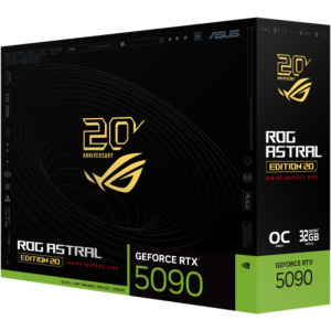 ASUS GeForce RTX 5090 ROG Astral Edition 20 32GB GDDR7 512-bit DLSS 4.0