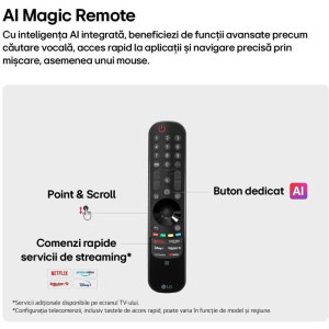LG Smart TV QNED MiniLED 75QNED8EB3A Seria QNED8E evo AI 189cm 4K UHD HDR