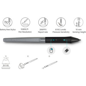 Huion Inspiroy H1161 Black