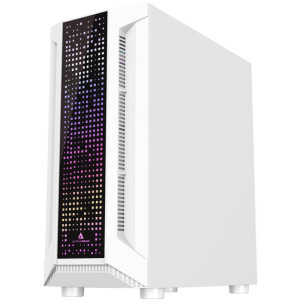 Gaming BALAUR Ultra Alb, Intel Core Ultra 5 225F 3.3GHz, 32GB DDR5, 1TB SSD, RTX 5060 8GB GDDR7, Iluminare RGB
