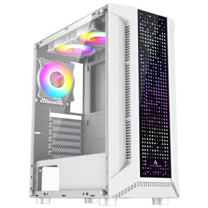 Gaming BALAUR Ultra Alb, Intel Core Ultra 5 225F 3.3GHz, 32GB DDR5, 1TB SSD, RTX 5060 8GB GDDR7, Iluminare RGB