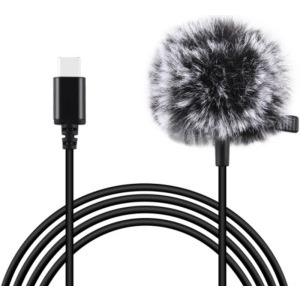 Puluz PU425 Lavalier microphone Black