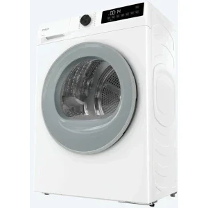 Candy GDS 7N2G-S, Slim, Pompa de caldura, 7 kg, Clasa D, AI Smart Move, Easy Iron Plus, Alb
