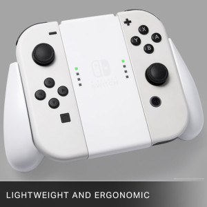 POWERA Suport Controllere Joy-Con White pentru Nintendo Switch