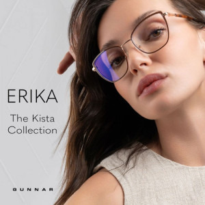 Gunnar Erika Indigo Gold Clear