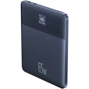 Baseus Blade 2, 12000 mAh, 2x USB-C, 65 W, Display, Blue