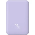 Baterie externa Baseus Magnetic Mini Wireless, 10000 mAh, 1x USB-C, 20 W, MagSafe, Purple