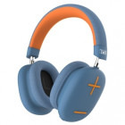 Casti TnB Over-Ear, Bounce Wireless Bluetooth, Blue/Orange