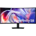Samsung ViewFinity S8 S85TH LS40H850TAUXEN Curbat 40 inch UWUHD VA 4 ms 144 Hz Thunderbolt HDR FreeSync Premium