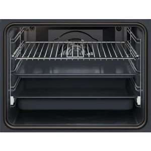 AEG TU5PB43APB, Electric, 72 L, Autocuratare pirolitica, Grill, AirFry, Clasa A++, Negru