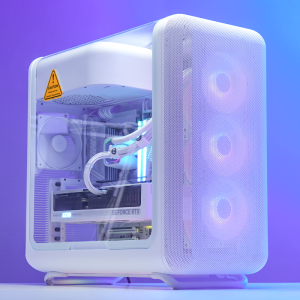 PC Gaming MadRa Moonlight, AMD Ryzen 9 9900X3D 4.4GHz, 32GB DDR5, 2TB SSD, RTX 5070 Ti 16GB GDDR7, Iluminare RGB, Windows 11 Home (Game Ready)