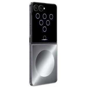 Samsung Capac protectie spate FlipSuit Silver pentru Galaxy Z Flip 8