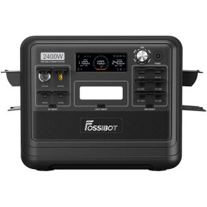 Fossibot Statie de alimentare portabila F2400, 2048 Wh, 2400 W, LiFePO4