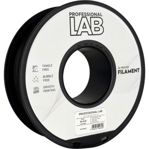 PROFESSIONAL LAB Filament PLA+, Black, 1 kg