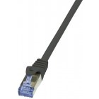 Cablu retea Logilink PrimeLine CAT6a Patch Cable S/FTP 10G 1m black