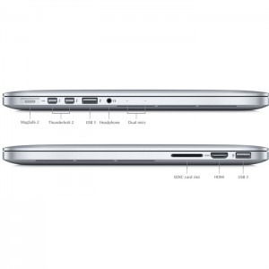 Apple 13.3'' MacBook Pro 13 with Retina display, Haswell i5 2.6GHz, 8GB, 128GB SSD, Intel Iris Graphics, Mac OS X Mavericks, ENG keyboard