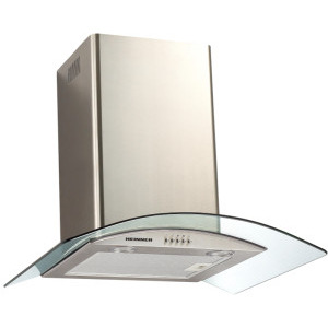 Hota Heinner decorativa DCH-650GX, Putere de absorbtie 610 m3/h, 1 motor, 60 cm, Inox