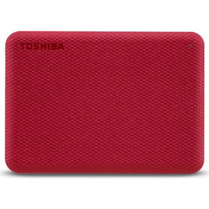 Hard disk extern Toshiba Canvio Advance 4TB, 2.5 inch, USB 3.2 Red