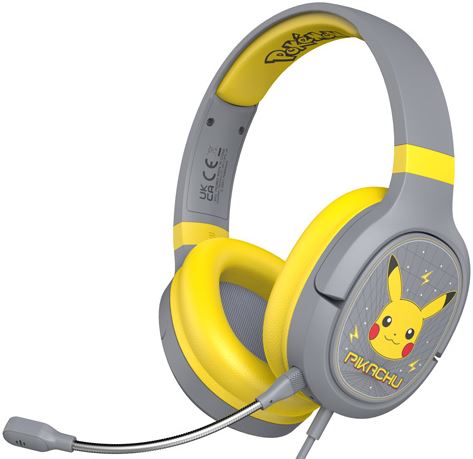 Casti Gaming OTL PRO G1 Pokemon Pikachu Grey / Yellow