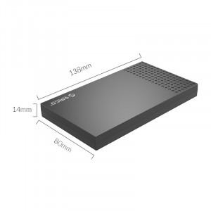Orico 2526C3 USB 3.1 negru