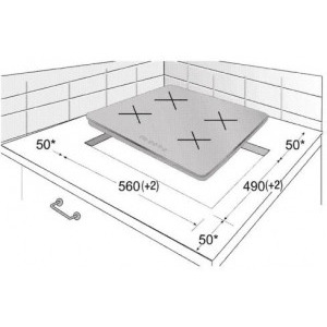 Beko HILW64225SZG, Gaz, 4 Arzatoare, Arzator Wok, 60 cm, Gri Zara