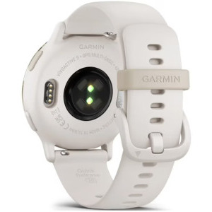 Garmin Vivoactive 5, GPS, 42mm, curea silicon, Cream Gold/Ivory