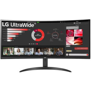 LG 34WR50QC-B Curbat 34 inch UWQHD VA 5 ms 100 Hz HDR FreeSync