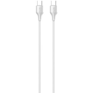 Cablu periferice Serioux USB-C Male la USB-C Male, 2 m, Alb