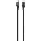 Cablu periferice Serioux USB-C Male la USB-C Male, 1 m, Negru