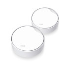Router wireless TP-LINK 2.5Gigabit DECO X50-POE AX3000 MESH Dual-Band WiFi 6 2 buc