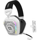 Casti Gaming AQIRYS Alnair Wireless White