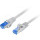 Cablu retea Lanberg CAT6a Patch Cable S/FTP 0.5 m LZSH Grey