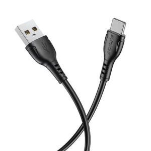 Borofone BX51 Triumph, USB la USB-C, 1 m, 3A, Black