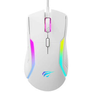 Mouse Gaming Havit MS1033 RGB White
