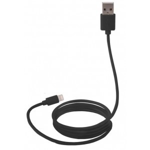 Cablu de date / adaptor Canyon USB Male la Lightning Male, MFi, 1 m, Black