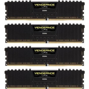 Corsair Vengeance LPX Black 64GB DDR4 2133MHz CL13 Quad Channel Kit