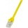 Cablu retea Logilink CAT5e Patch Cable UTP 0.25m yellow